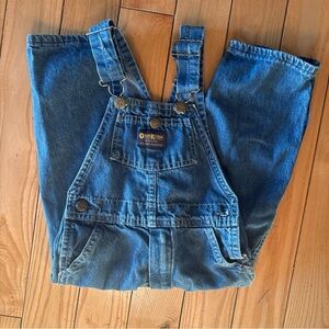 OshKosh B'gosh Blue Denim Kids Overalls Romper